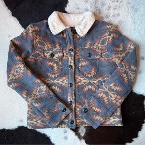 Rock&Roll Aztec Sherpa Jacket